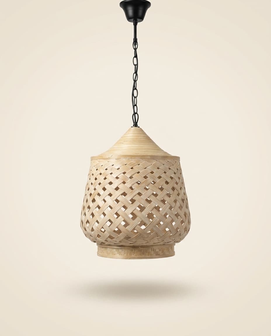 Open-Lattice Bell Pendant