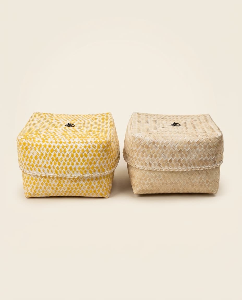 Woven Lidded Box