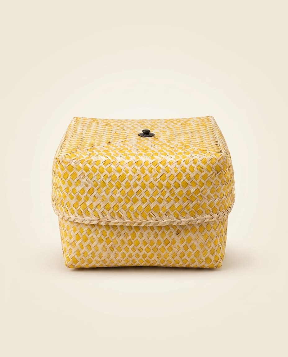 Woven Lidded Box view 2