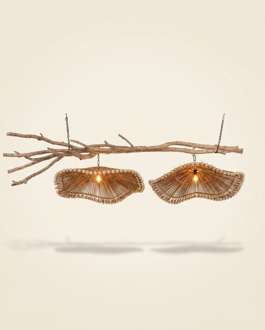 Fan-Shade Branch Pendant view 2