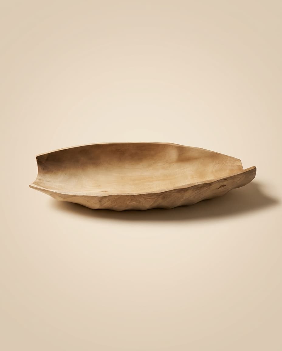 Pattern Oval Serving Plate