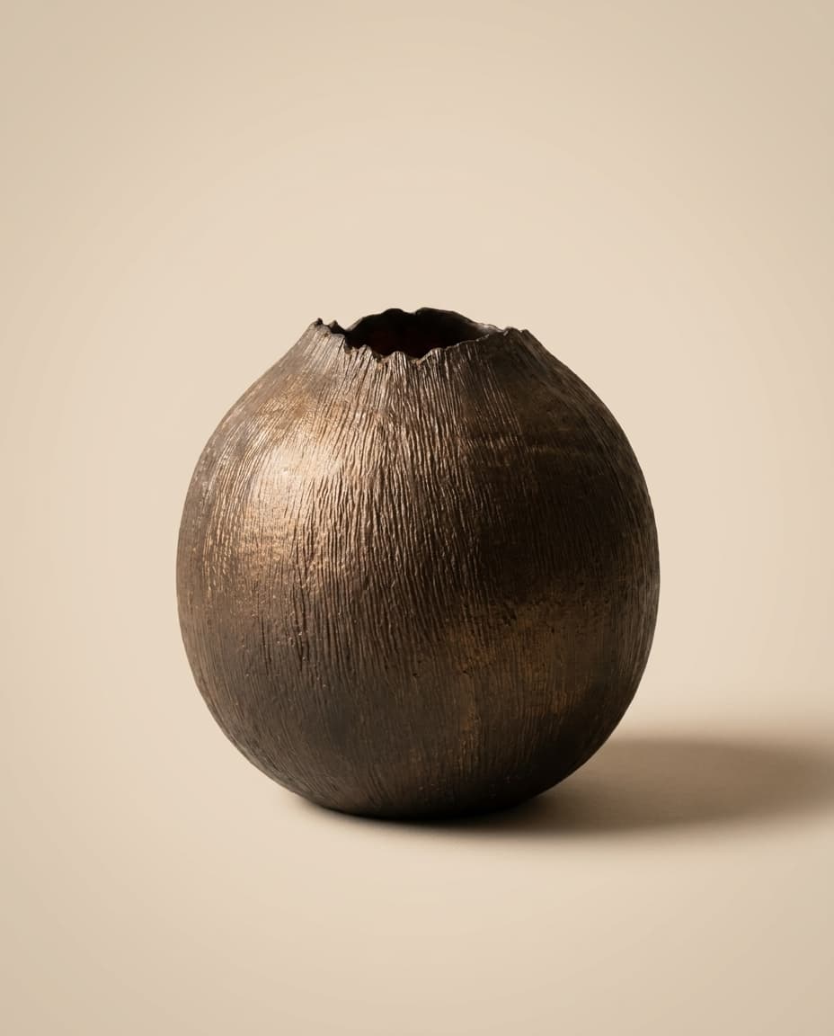 Torn-Rim Globe Vase view 2