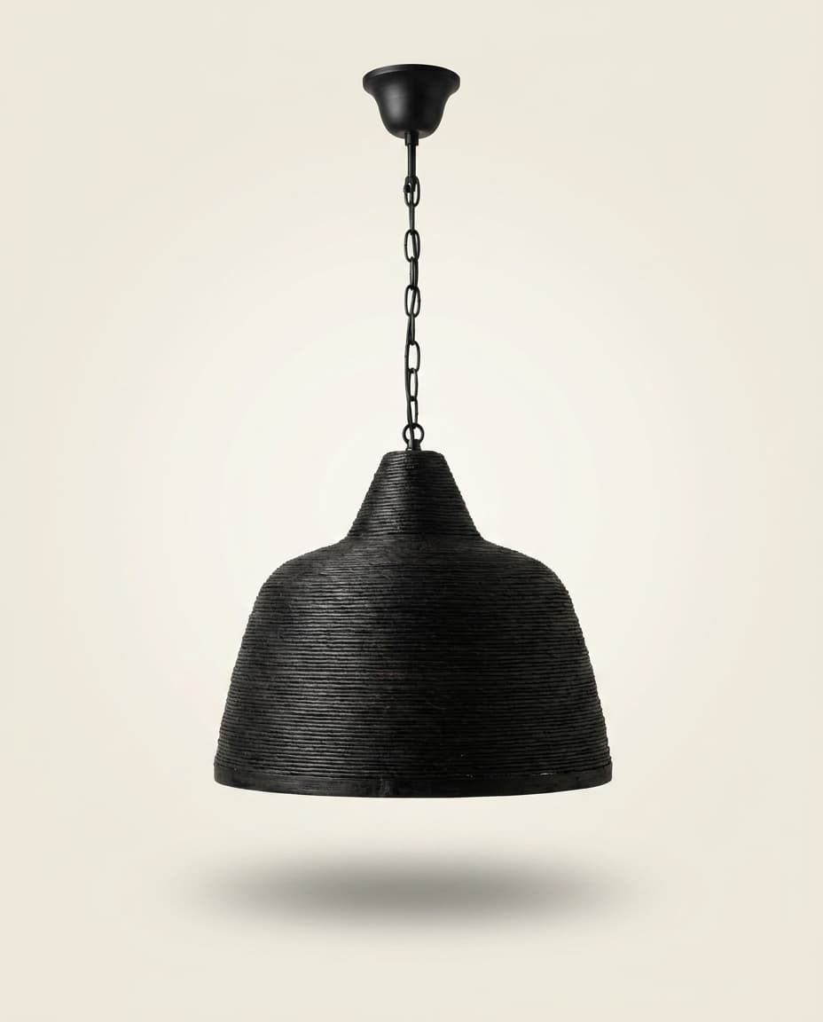 Black Bell Pendant