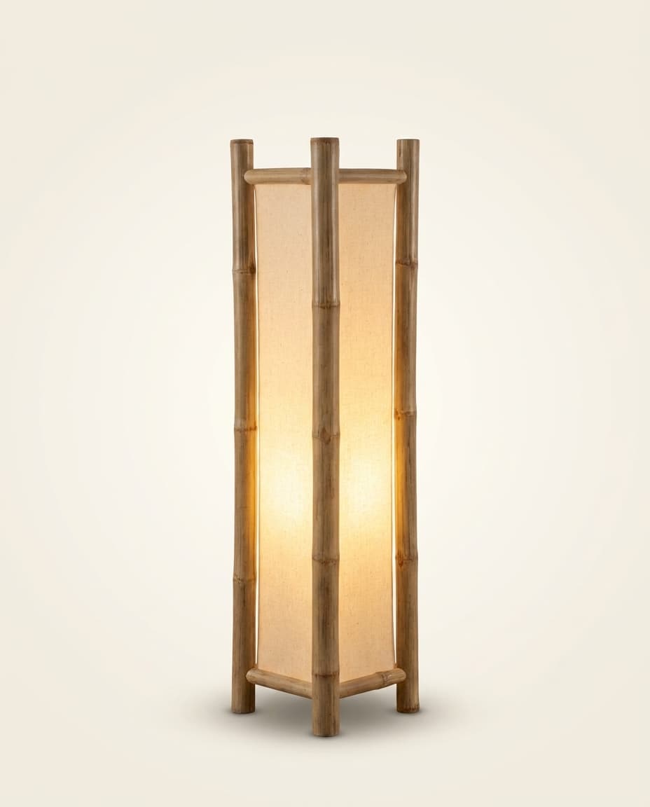 Column Bamboo Lamp