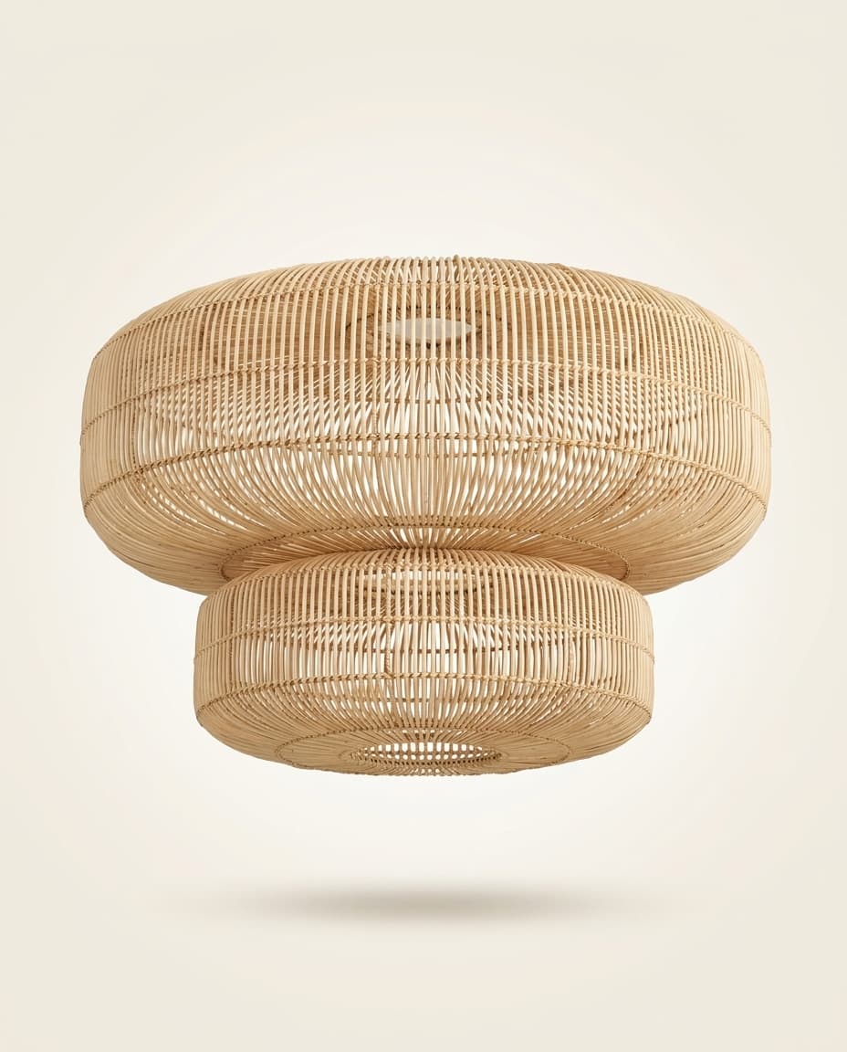 Tiered Disc Chandelier