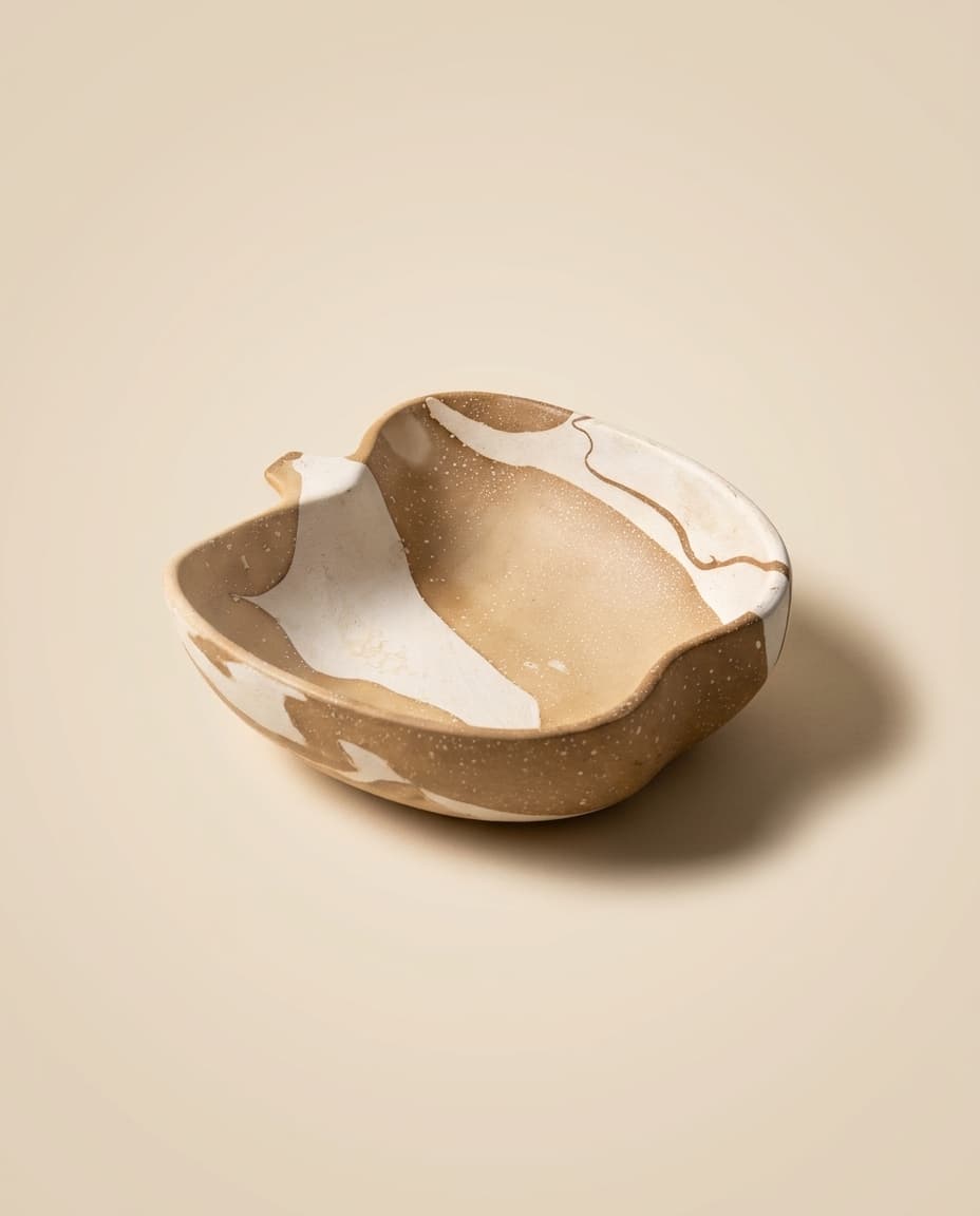Marbled Leaf Dish