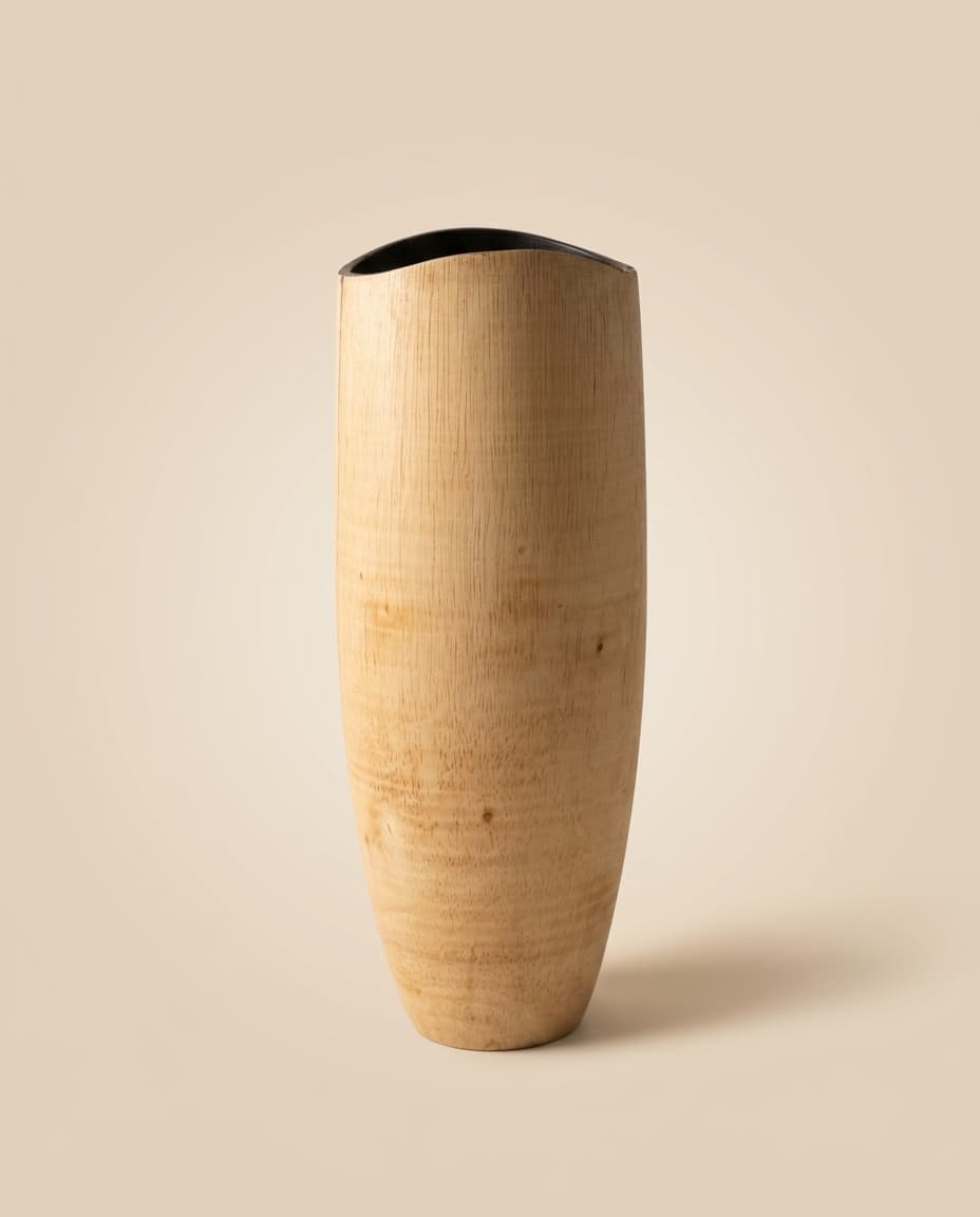 Plain Tall Cylinder Vase