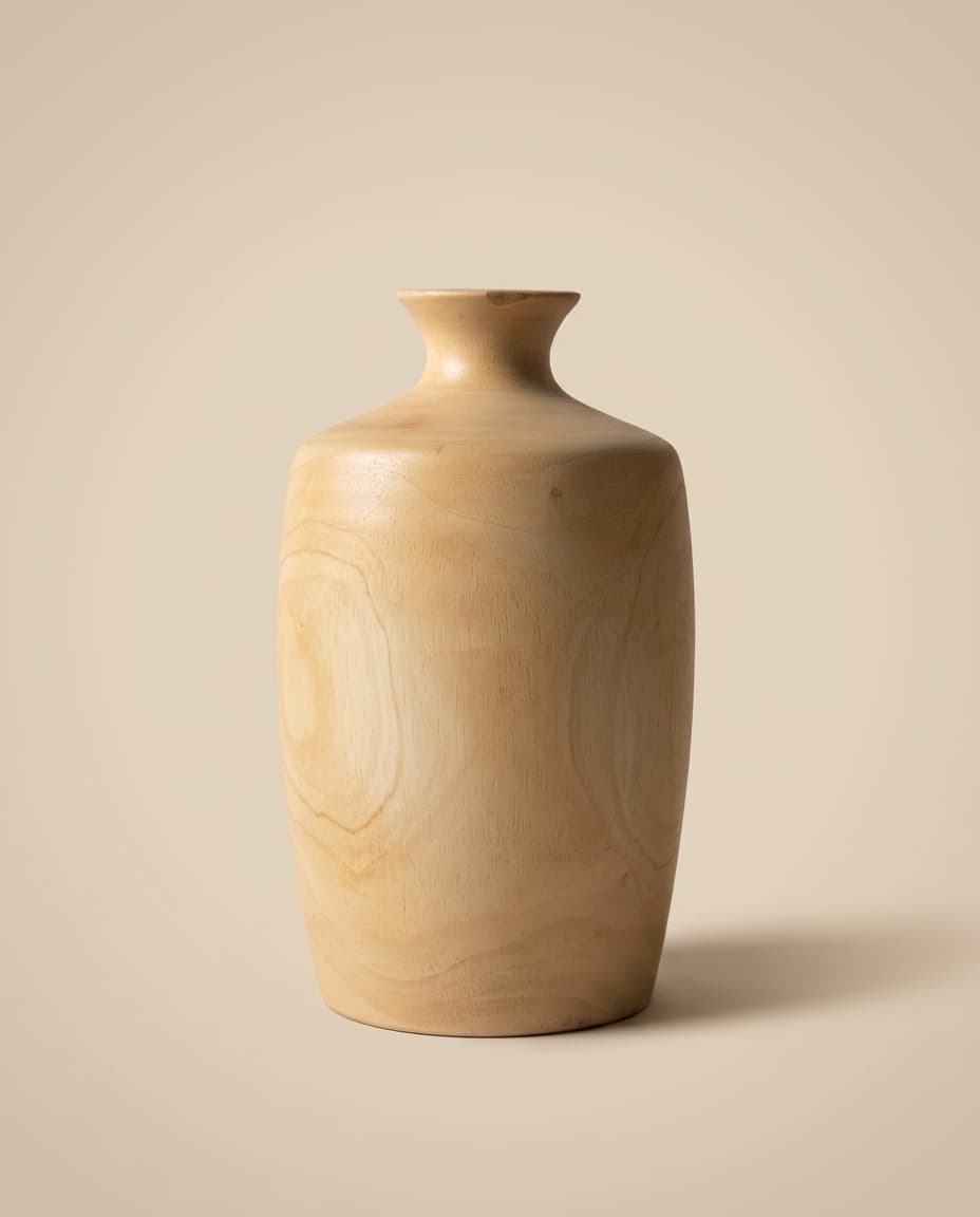 Plain Shouldered Bottle Vase