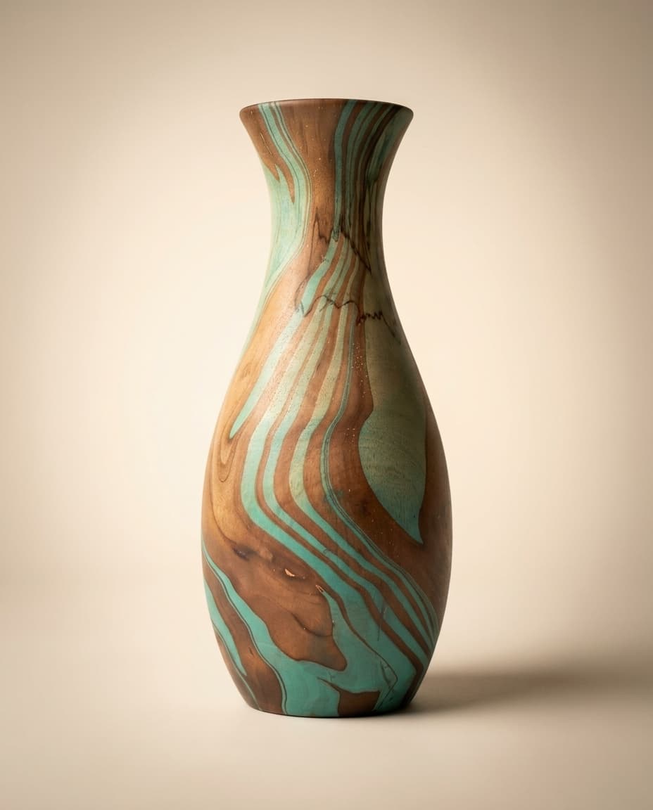 Turquoise Classic Flared Vase